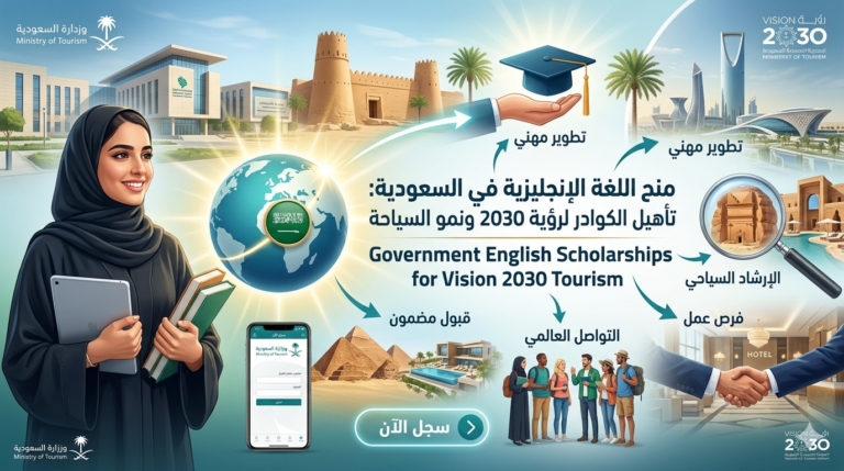 منح اللغة الإنجليزية في السعودية 2026